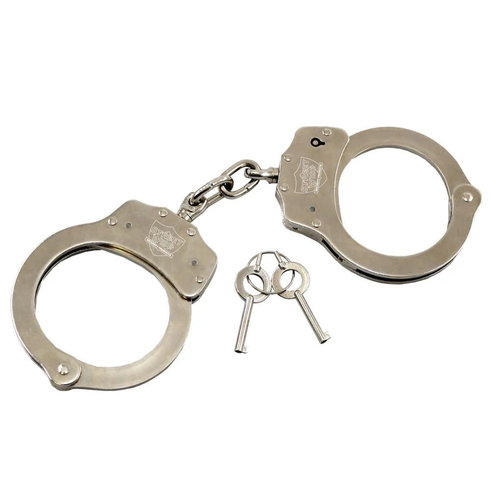 Nickel-plated Steel Handcuffs (image for) Nickel-plated Steel Handcuffs
