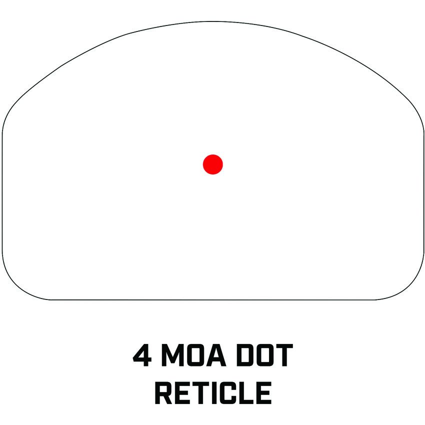(image for) Tasco 1x25 4-MOA Red Dot Sight