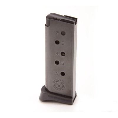 (image for) Ruger Handgun Magazine for LCP Black .380 Auto 6/rd 2/pk