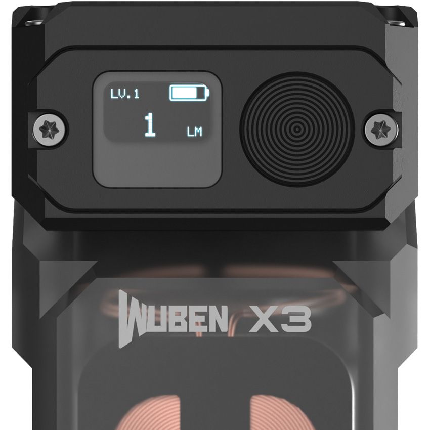 (image for) Wuben Lightok X3 Owl EDC Flashlight（Red and white light）