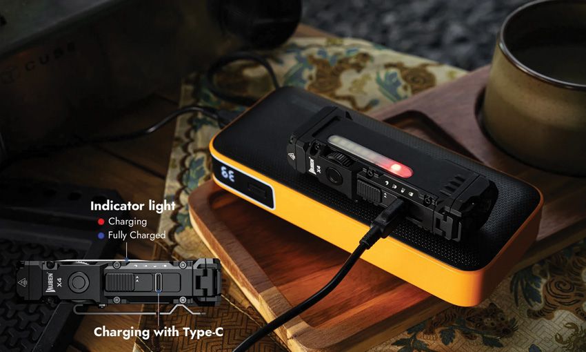 (image for) Wuben X4 Rechargable Flashlight
