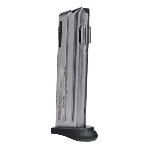(image for) Walther Colt P22 Q-Style Handgun Magazine w/Finger Rest Stainless .22 LR 10/rd