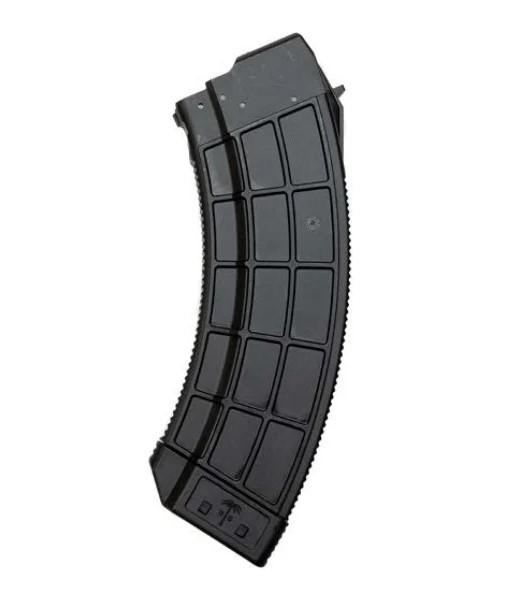 (image for) Century Arms US Palm AK30R Rifle Magazine 7.62x39 30/rd Clear/Black Polycarbonate Material