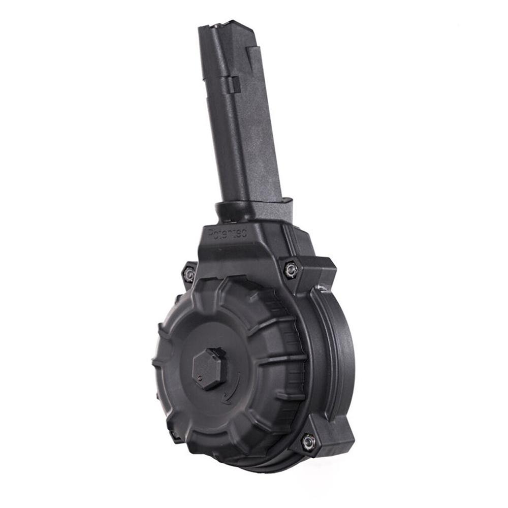 (image for) Promag Springfield XD-9 9mm Handgun Magazine Black Polymer 50/rd Drum