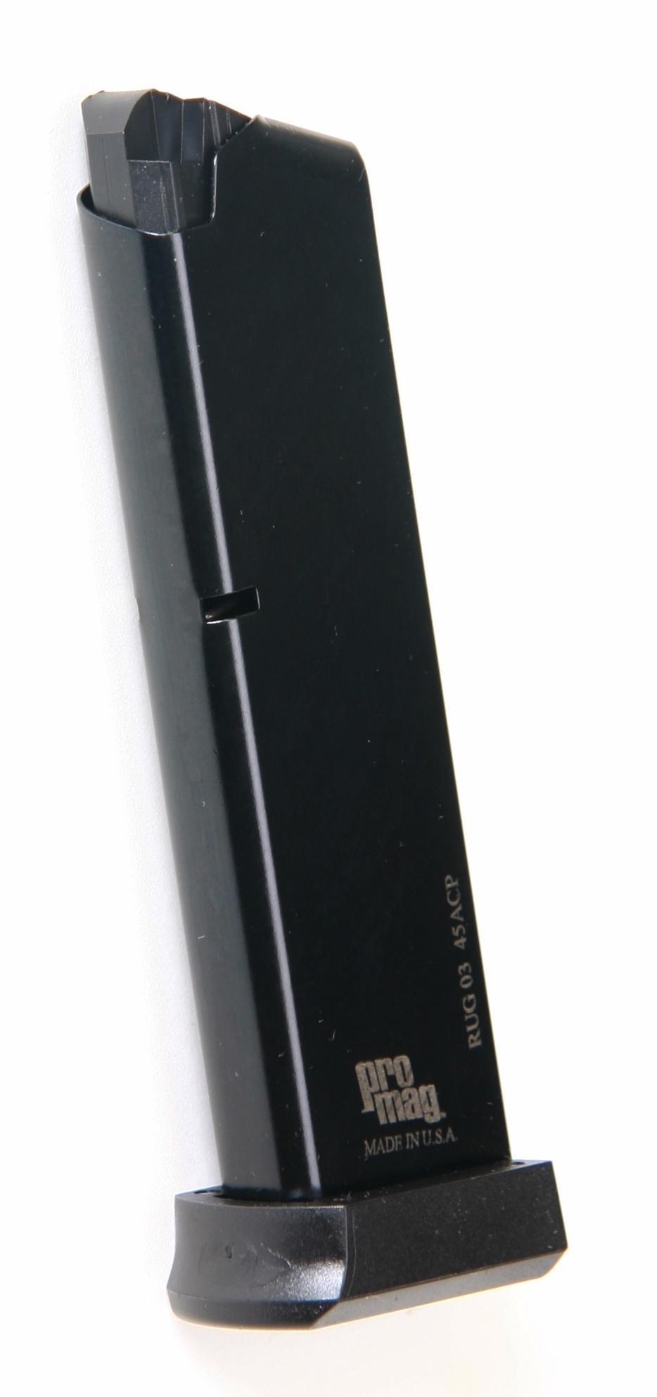 (image for) ProMag Ruger P90 Magazine .45 ACP Blued Steel 8/rd