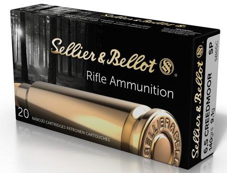 (image for) Sellier & Bellot Rifle Ammunition 6.5 Creedmoor 131 gr SP 2740 fps 20/ct